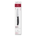 Victorinox - Set kuhinjskih noževa za povrće SWISS CLASSIC 11 cm, 6 kom, crne boje