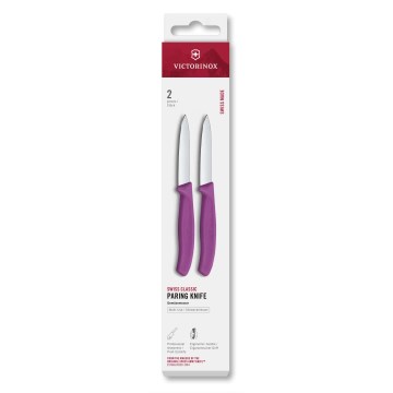 Victorinox - Set kuhinjskih noževa za povrće SWISS CLASSIC 8 cm, 2 kom, ljubičasta