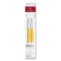 Victorinox - Set kuhinjskih noževa za povrće SWISS CLASSIC 8 cm, 2 kom, žuta
