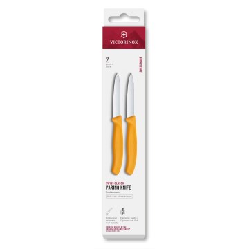 Victorinox - Set kuhinjskih noževa za povrće SWISS CLASSIC 8 cm 2 kom žuta