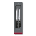 Victorinox - Set noževa za steak GRAND MAITRE 12 cm, 2 kom, crni