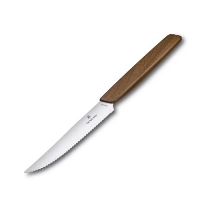 Victorinox - Set noževa za steak SWISS MODERN 12 cm, 2 kom, orah