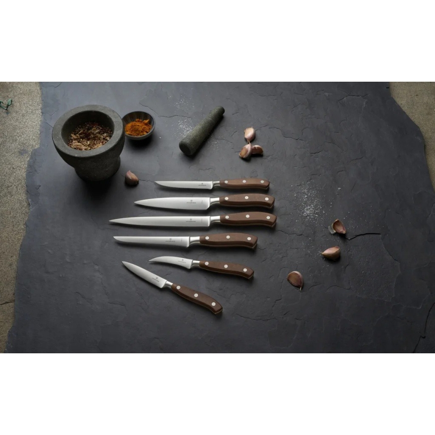 Victorinox - Set steak noževa GRAND MAITRE 12 cm, 2 kom, javor
