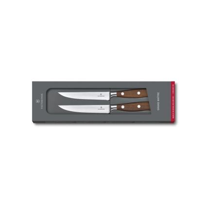 Victorinox - Set steak noževa GRAND MAITRE 12 cm, 2 kom, javor