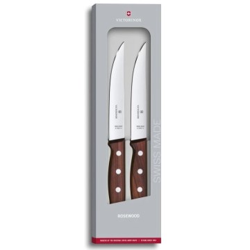 Victorinox - Set steak noževa WOOD, 14 cm, 2 kom, drška od javora