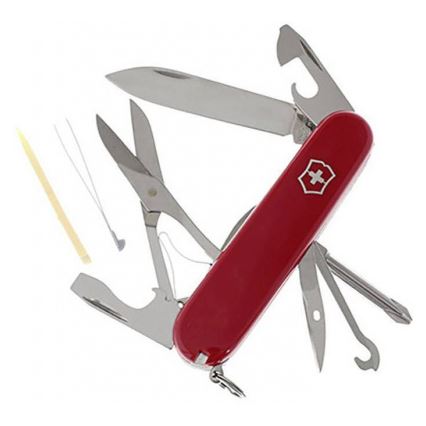 Victorinox - Višenamjenski džepni nož 9,1 cm/14 funkcija crvena