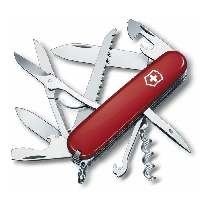 Victorinox - Višenamjenski džepni nož 9,1 cm/15 funkcija crvena