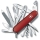 Victorinox - Višenamjenski džepni nož 9,1 cm/24 funkcije crvena