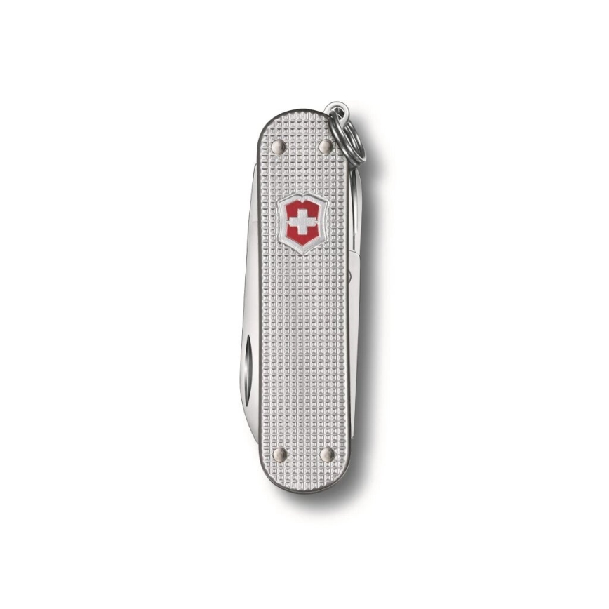 Victorinox - Višenamjenski džepni nož CLASSIC ALOX 5,8 cm/5 funkcija srebrna