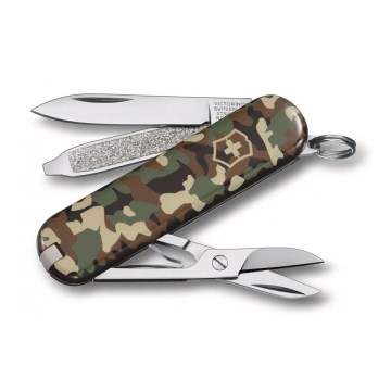 Victorinox - Višenamjenski džepni nož CLASSIC SD 5,8 cm/7 funkcija kamuflažna