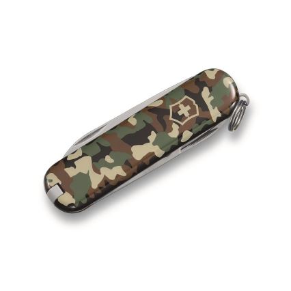 Victorinox - Višenamjenski džepni nož CLASSIC SD 5,8 cm/7 funkcija kamuflažna