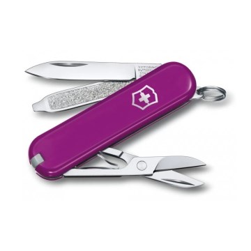Victorinox - Višenamjenski džepni nož CLASSIC SD 5,8 cm/7 funkcija ljubičasta