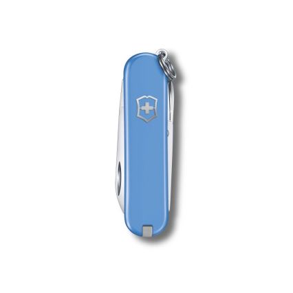 Victorinox - Višenamjenski džepni nož CLASSIC SD 5,8 cm/7 funkcija svijetloplava