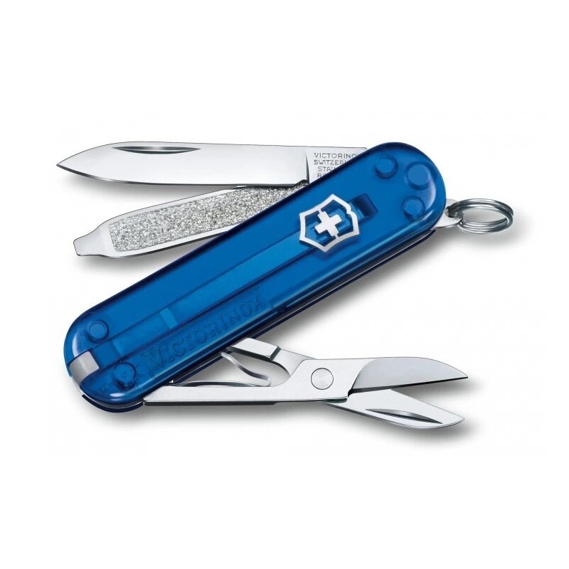 Victorinox - Višenamjenski džepni nož CLASSIC SD 5,8 cm/7 funkcija tamno plava