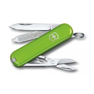 Victorinox - Višenamjenski džepni nož CLASSIC SD 5,8 cm/7 funkcija zelena