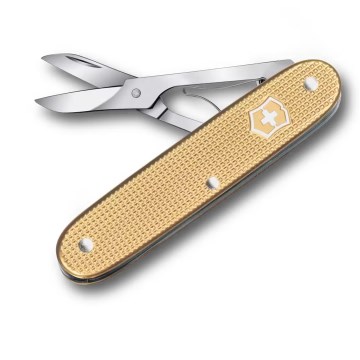 Victorinox - Višenamjenski džepni nož COMPANION X ALOX 9,3 cm / 2 funkcije, zlatni