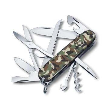 Victorinox - Višenamjenski džepni nož HUNTSMAN 9,1 cm/15 funkcija kamuflažna