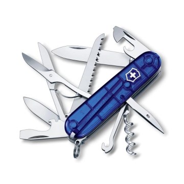 Victorinox - Višenamjenski džepni nož HUNTSMAN 9,1 cm/15 funkcija plava