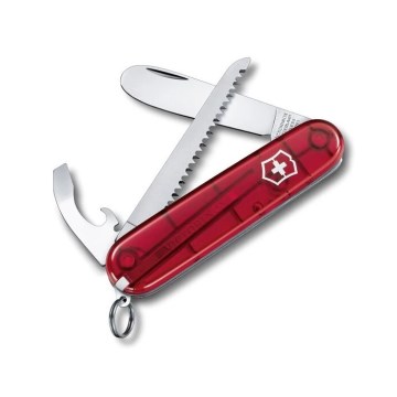 Victorinox - Višenamjenski džepni nož MY FIRST VICTORINOX 8,4 cm/8 funkcija crvena