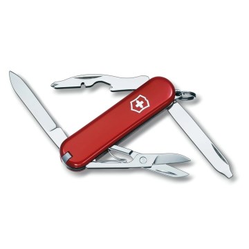 Victorinox - Višenamjenski džepni nož RAMBLER 5,8 cm/10 funkcija crvena