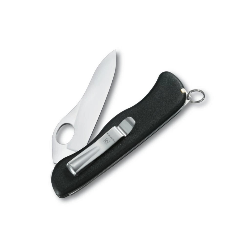 Victorinox - Višenamjenski džepni nož SENTINEL CLIP 11,1 cm/4 funkcije crna