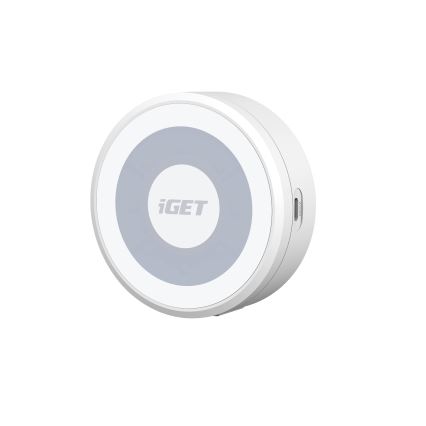 Videozvono s detektorom pokreta Full HD 1080p IP65 Wi-Fi bijeli + zvučnik