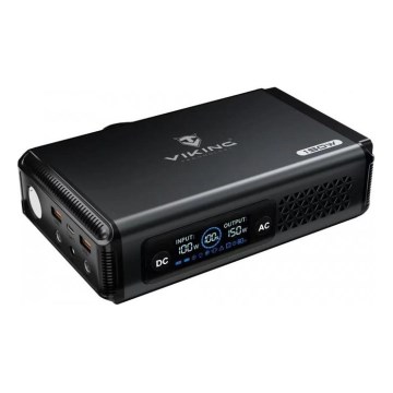 Viking - Baterijski generator s LED zaslonom Power Delivery 10000 mAh