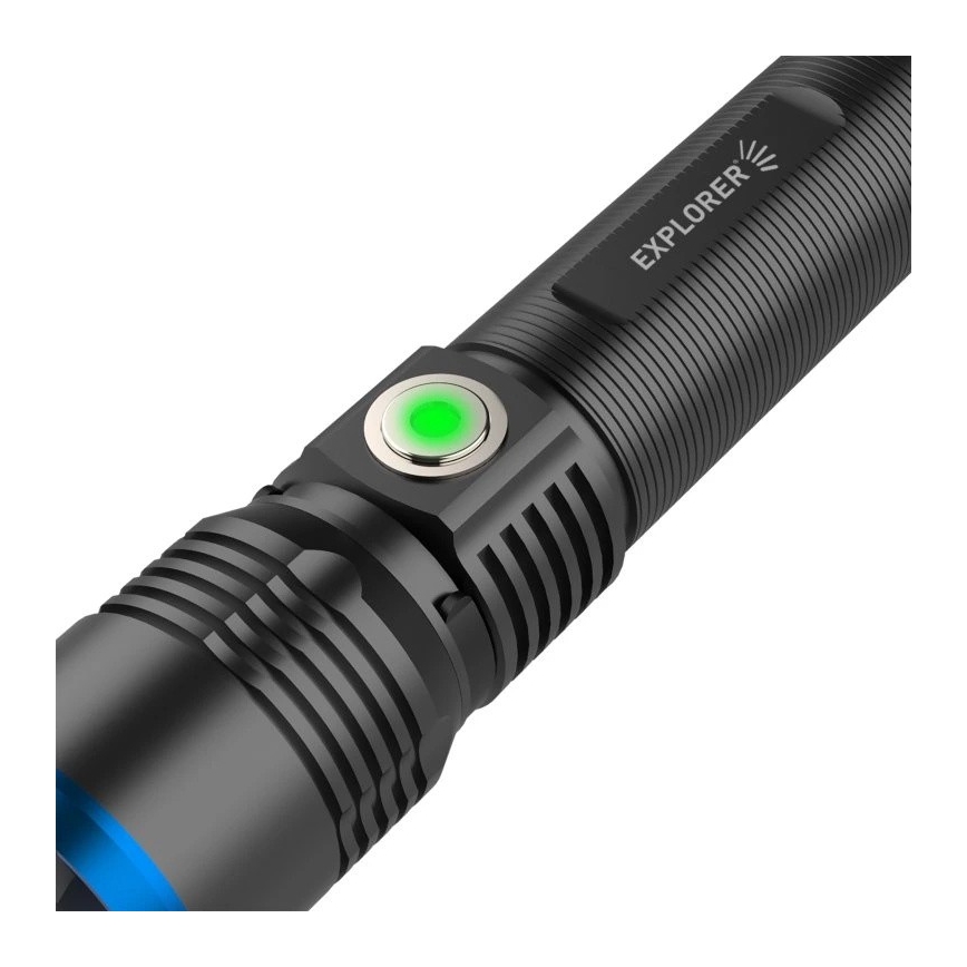 Viking - LED podesiva punjiva baterijska svjetiljka LED/5V IPX3 600 lm 2600 mAh