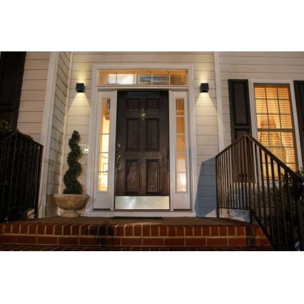 Viking - solarna zidna LED svjetiljka s prigušivanjem LED/1W/3,7V IP54 4000K 2000 mAh