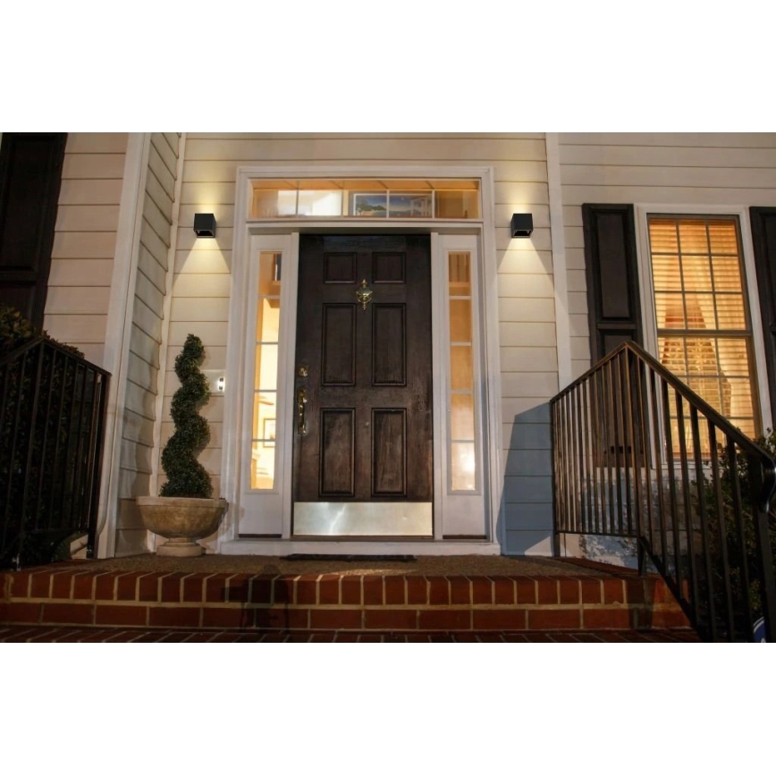 Viking - solarna zidna LED svjetiljka s prigušivanjem LED/1W/3,7V IP54 4000K 2000 mAh