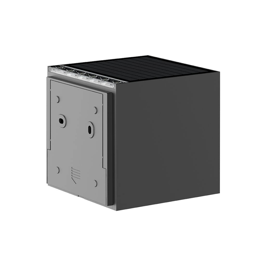 Viking - solarna zidna LED svjetiljka s prigušivanjem LED/1W/3,7V IP54 4000K 2000 mAh