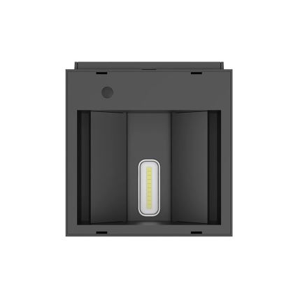 Viking - solarna zidna LED svjetiljka s prigušivanjem LED/1W/3,7V IP54 4000K 2000 mAh