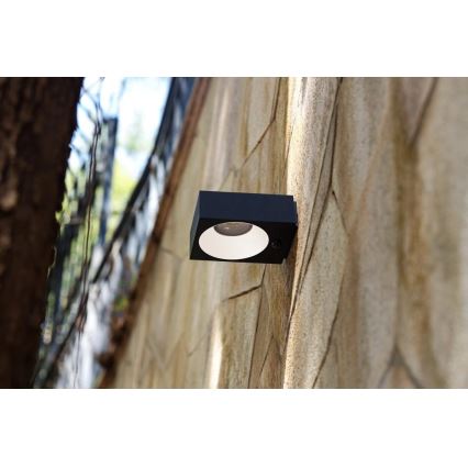 Viking - LED zatemnjiva solarna zidna svjetiljka s senzorom LED/2W/3,7V IP65 4000K 2000 mAh