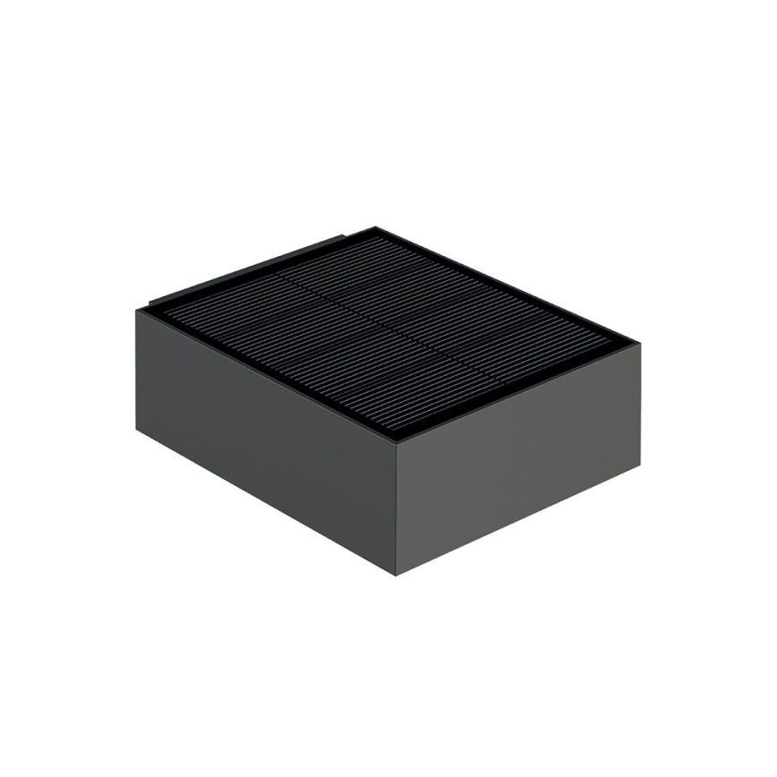 Viking - LED zatemnjiva solarna zidna svjetiljka s senzorom LED/2W/3,7V IP65 4000K 2000 mAh