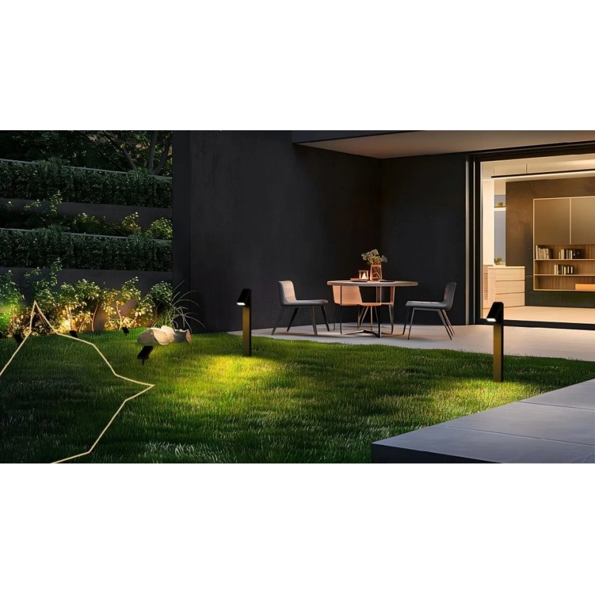 Viking - LED solarna svjetiljka LED/1,4W/3,7V IP65 3000K