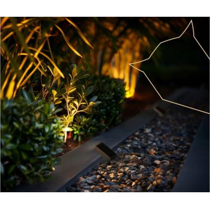 Viking - LED solarna svjetiljka LED/1,4W/3,7V IP65 3000K