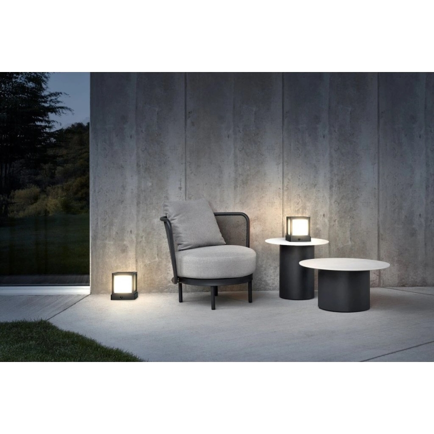 Viking - LED solarna svjetiljka sa senzorom LED/1,4W/3,7V IP54 4000K 2000 mAh