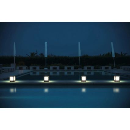 Viking - LED solarna svjetiljka sa senzorom LED/1,4W/3,7V IP54 4000K 2000 mAh