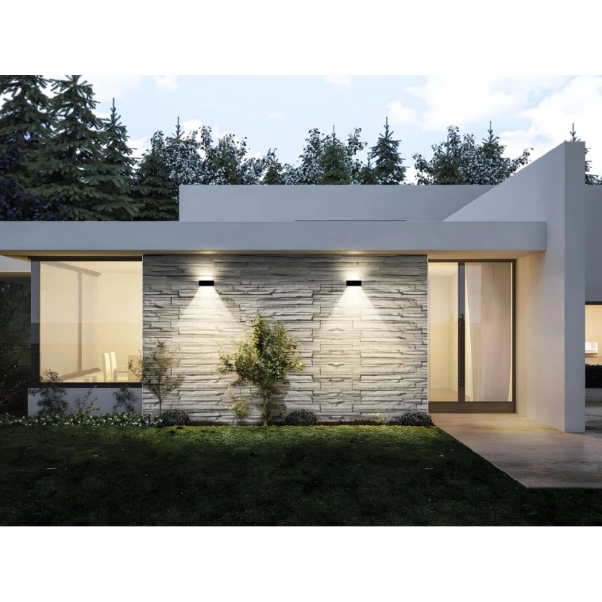 Viking - LED solarno zidno svjetlo LED/1,3W/3,7V IP44 4000K 2000 mAh