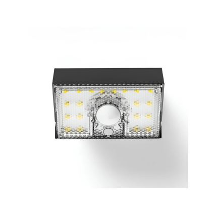 Viking - LED solarna zidna svjetiljka sa senzorom LED/3,7V IP54 3000/4000K 2000 mAh