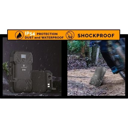 Viking - power bank s LED svjetiljkom, bežičnim punjenjem i solarnim panelom Power Delivery 22,5W/30000 mAh