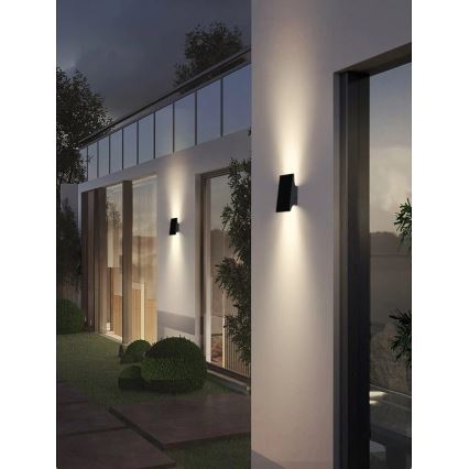 Viking - solarno zidno LED svjetlo s mogućnošću prigušivanja LED/1,5W/3,7V IP65 4000K 2000 mAh