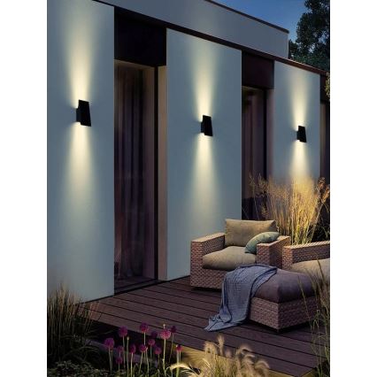 Viking - solarno zidno LED svjetlo s mogućnošću prigušivanja LED/1,5W/3,7V IP65 4000K 2000 mAh