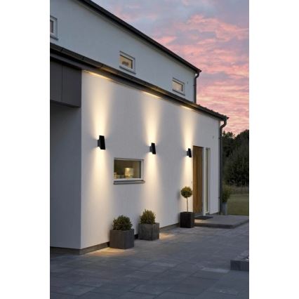 Viking - solarno zidno LED svjetlo s mogućnošću prigušivanja LED/1,5W/3,7V IP65 4000K 2000 mAh