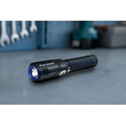 Viking - punjiva LED ručna svjetiljka s mogućnošću prigušivanja LED/5V IPX4 350 lm 750 mAh