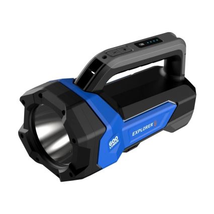 Viking - punjiva LED svjetiljka s mogućnošću prigušivanja, LED/5V, IPX4, 1000 lm, 8000 mAh