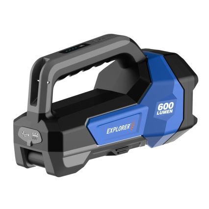 Viking - punjiva LED svjetiljka s mogućnošću prigušivanja, LED/5V, IPX4, 1000 lm, 8000 mAh