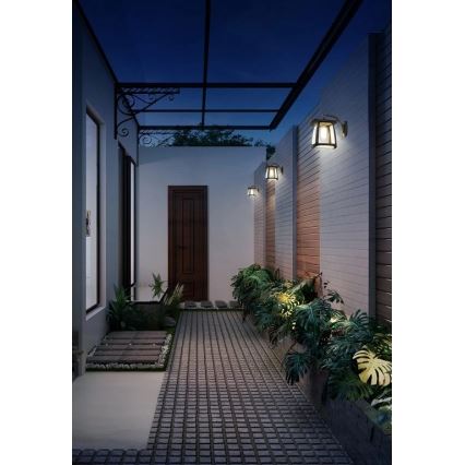 Viking - Prigušiva LED solarna zidna svjetiljka LED/2W/3,7V IP54 4000K 2000 mAh