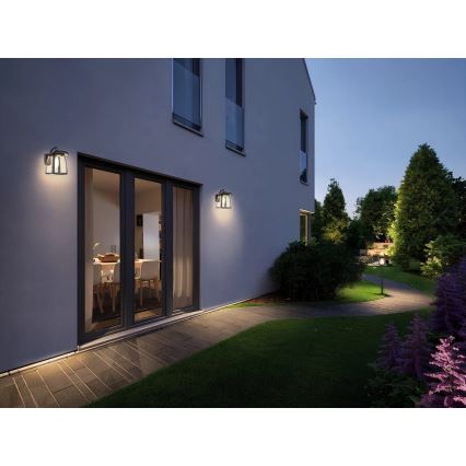 Viking - Prigušiva LED solarna zidna svjetiljka LED/2W/3,7V IP54 4000K 2000 mAh