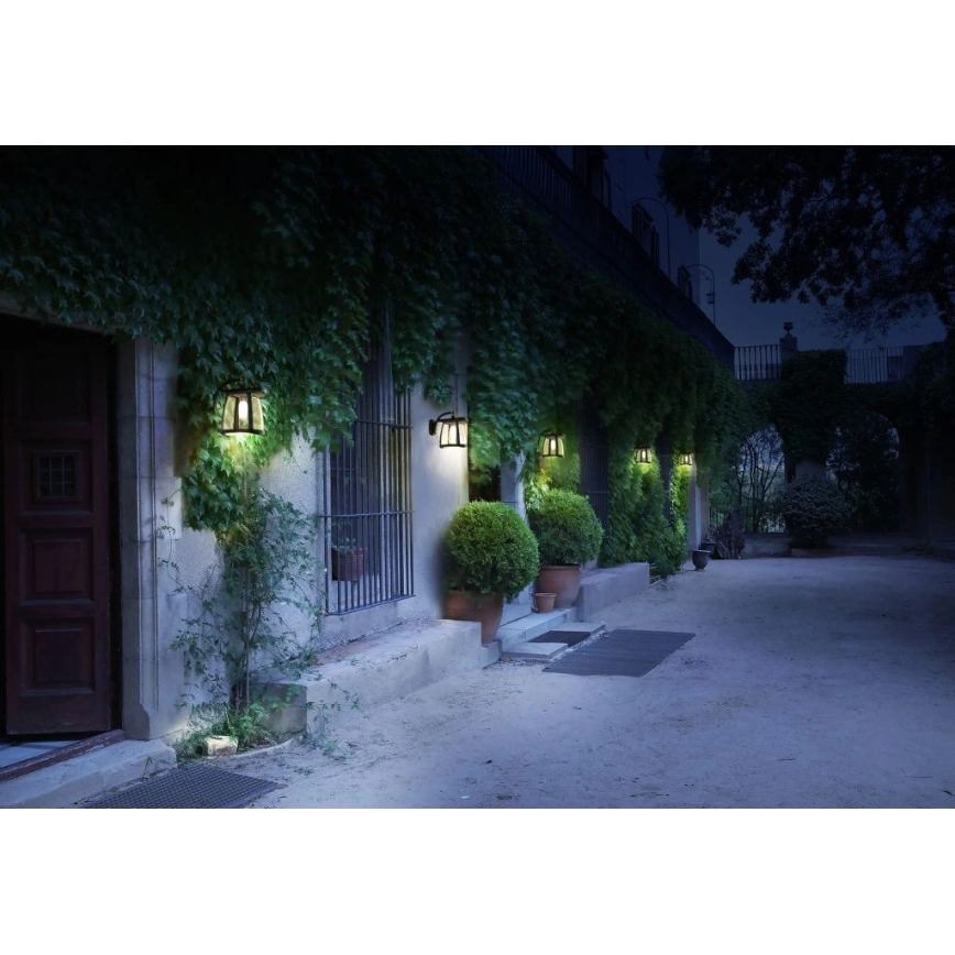 Viking - Prigušiva LED solarna zidna svjetiljka LED/2W/3,7V IP54 4000K 2000 mAh